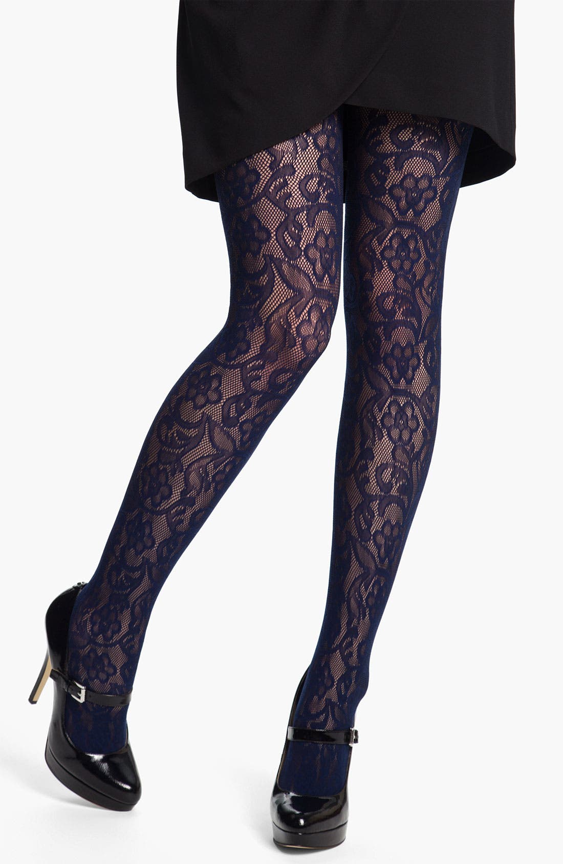 DKNY Lace Net Tights | Nordstrom