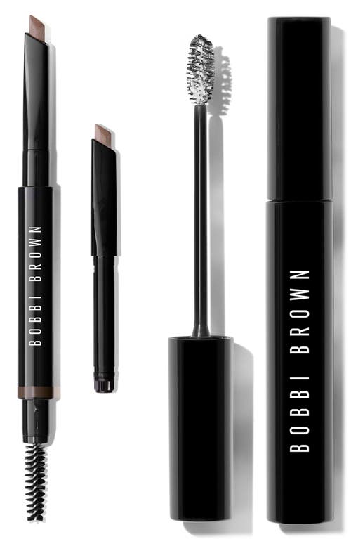 Bobbi Brown Best in Brow Set (Limited Edition) $103 Value in Mahogany