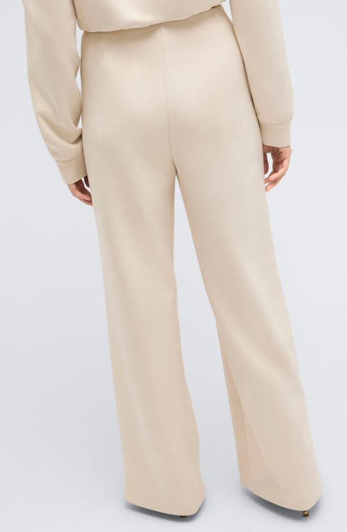 Shop Kenneth Cole Hollywood High Waist Pants In Almond Milk