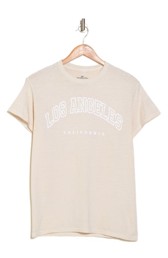 Shop Philcos Los Angeles Graphic T-shirt In Natural Pigment
