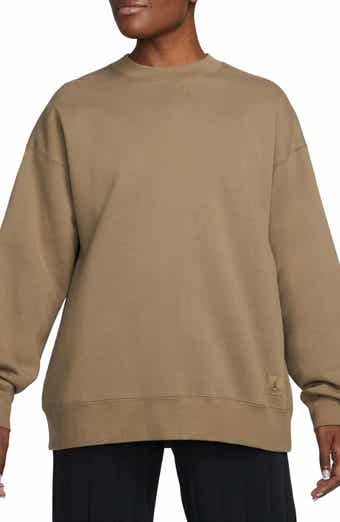 Clare V. Women's Discothèque Cotton Graphic Sweatshirt, Bright Coral,  Medium