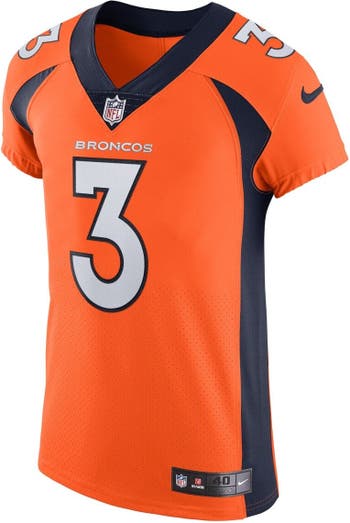  Nike Russell Wilson Denver Broncos NFL Men's Orange