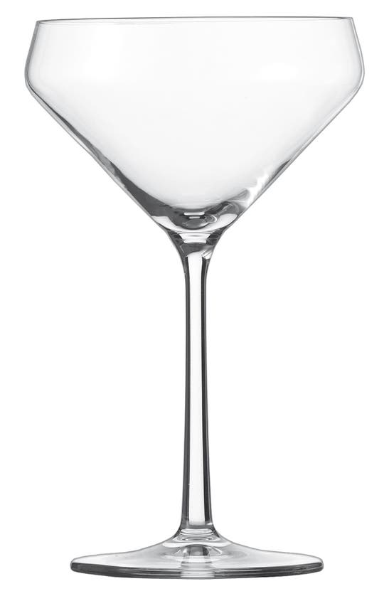 Zwiesel Glass Schott Zwiesel Pure Set Of 6 Martini Glasses In Clear