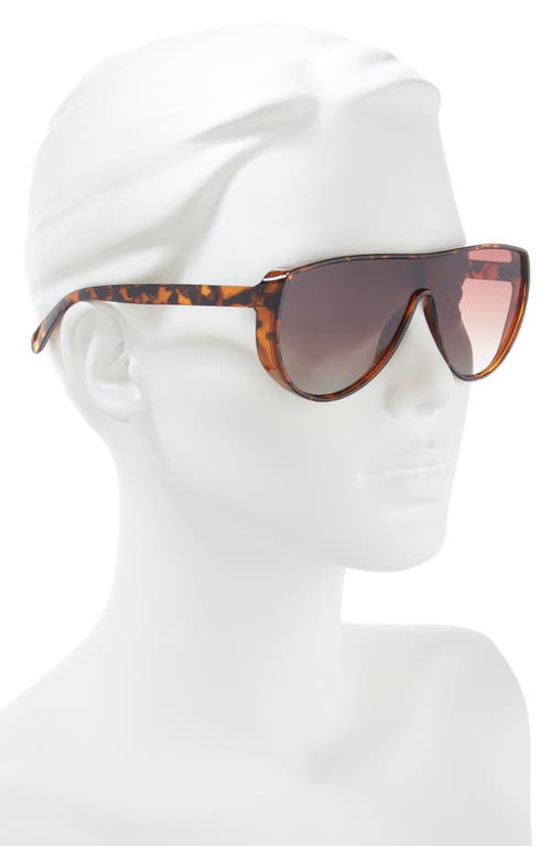 Shop Bp. Sporty 137mm Flat Top Sunglasses In Tortoise