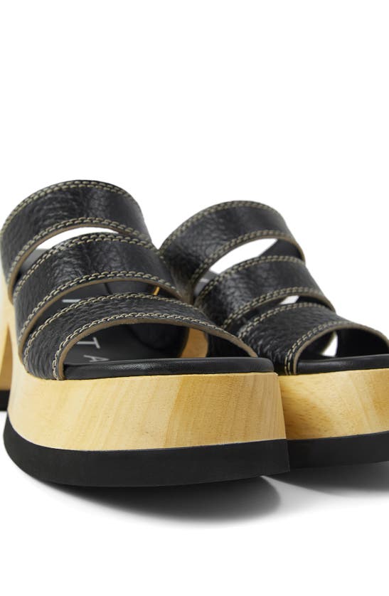 Shop Miista Deanne Platform Sandal In Black