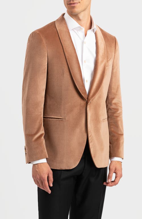 Boglioli Cotton Velveteen Dinner Jacket in Sand 