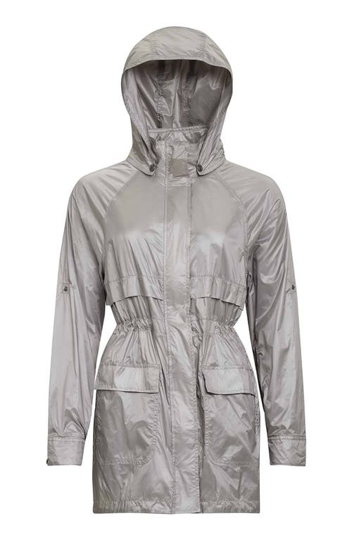 Anatomie Ramona Windbreaker Jacket In Silver Grey