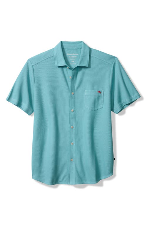 Shop Tommy Bahama Emfielder Islandzone® Button-up Shirt In Delphinium