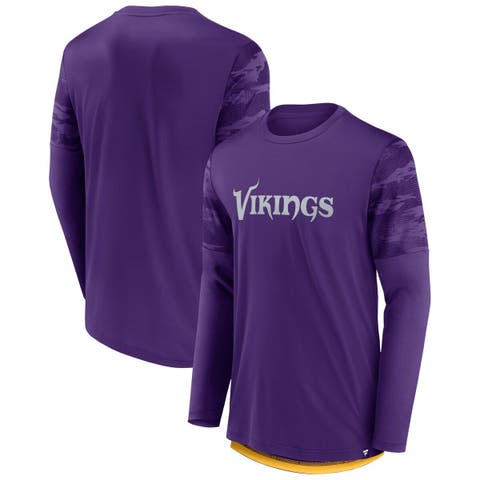 Men's Colorado Rockies Concepts Sport Purple Inertia Raglan Long Sleeve  Henley T-Shirt