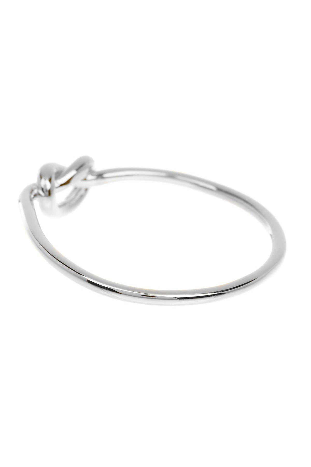 sterling forever sterling silver thin love knot ring