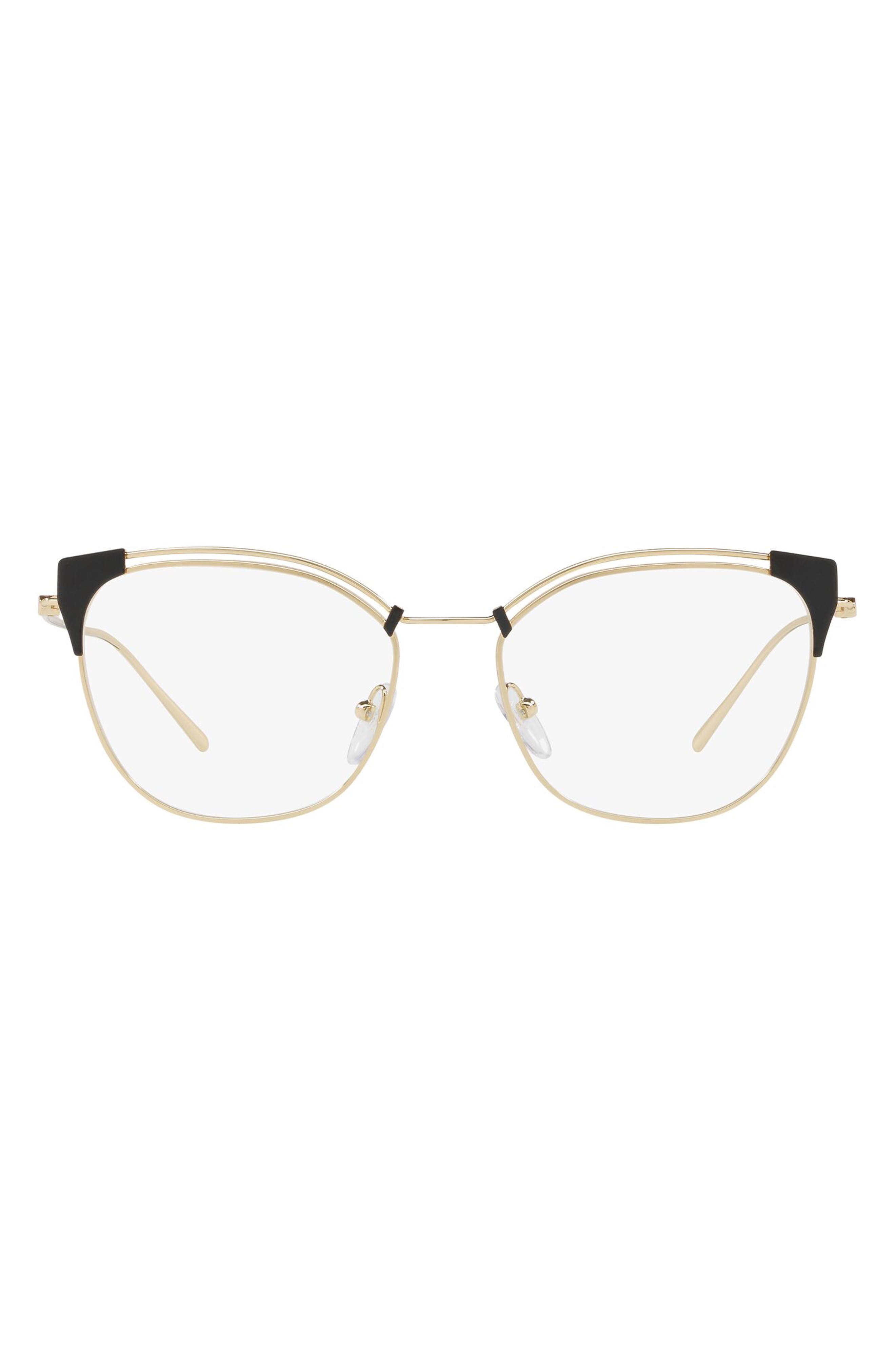 prada wire frame glasses