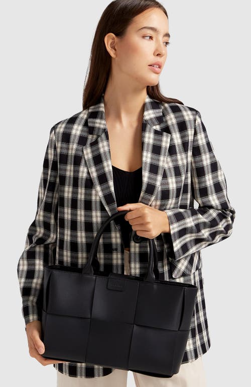 Belle & Bloom Long Way Home Woven Tote - Black
