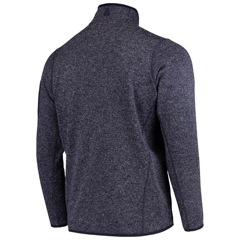 Shop Antigua Navy Michigan Wolverines Fortune Half-zip Sweatshirt