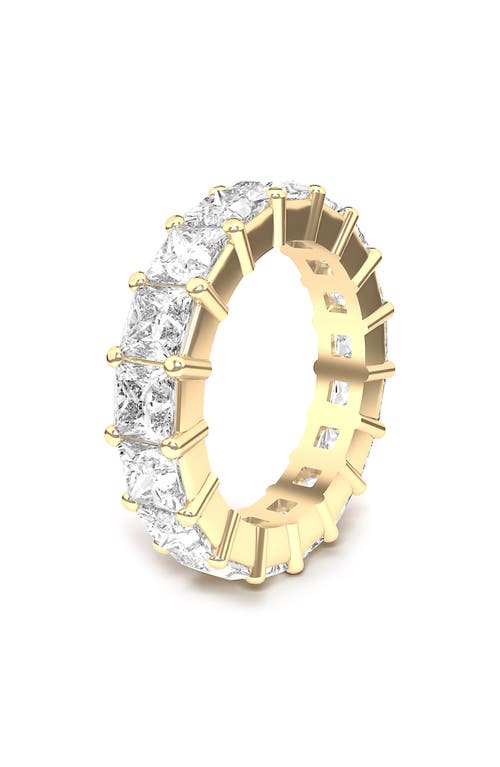 Shop Hautecarat Lab Created Diamond Eternity Ring In Yellow Gold