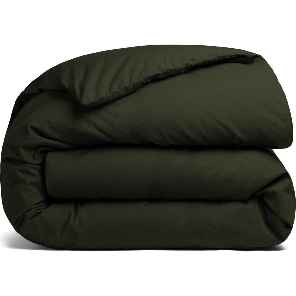 Parachute Brushed Cotton Duvet Cover In Evergreen