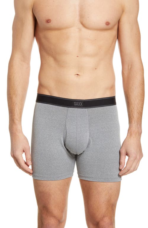 Shop Saxx 3-pack Relaxed Fit Boxer Briefs In Black/grey/navy