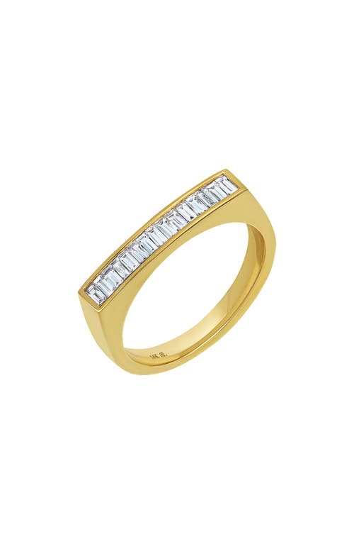 Bony Levy Florentine Diamond Baguette Ring 18K Yellow Gold at Nordstrom,