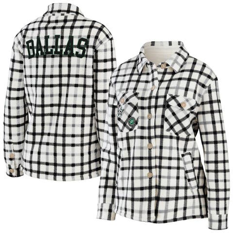 Women's WEAR by Erin Andrews Green Green Bay Packers Button-Up Shirt Jacket