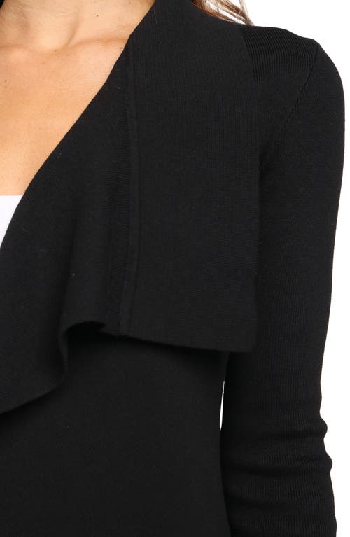 Petal And Pup Petal & Pup Zimmer Tie Waist Cardigan In Black