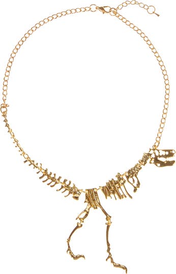 T-Rex Dino Statement Necklace