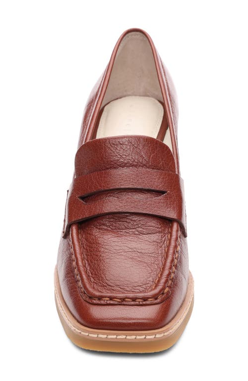 Shop Sanctuary Cadence Wedge Loafer In Saddle Tan