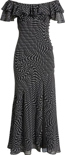 Wayf polka shop dot dress