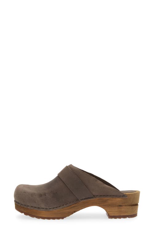 Sanita Platform Clog In Anthracite