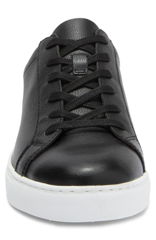 Vittorio Russo Deon Low Top Sneaker In Tumbled/valentina Black