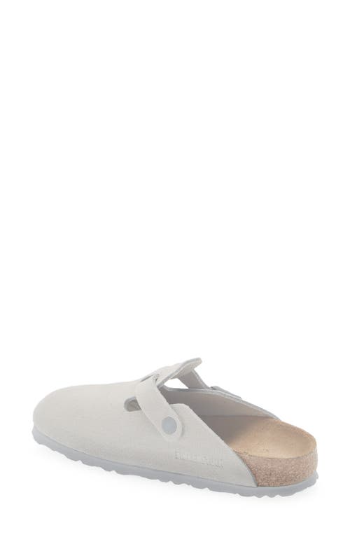 Shop Birkenstock Boston Clog In Stone Coin