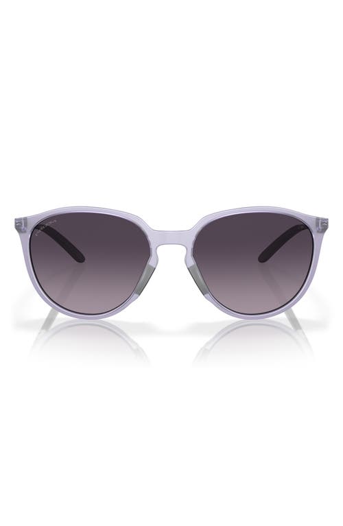 Oakley Sielo 57mm Gradient Round Sunglasses in Grey Gradient at Nordstrom