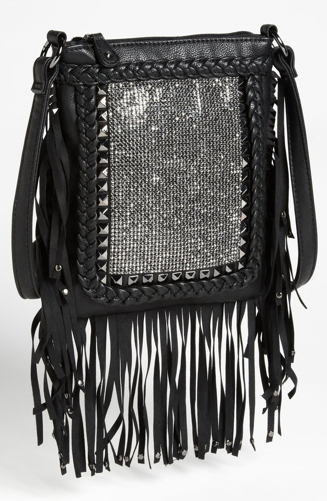 steve madden fringe crossbody bag