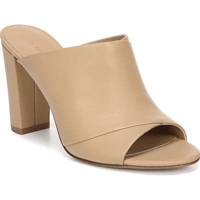 Vince Heath Cross Strap Sandal- Beige