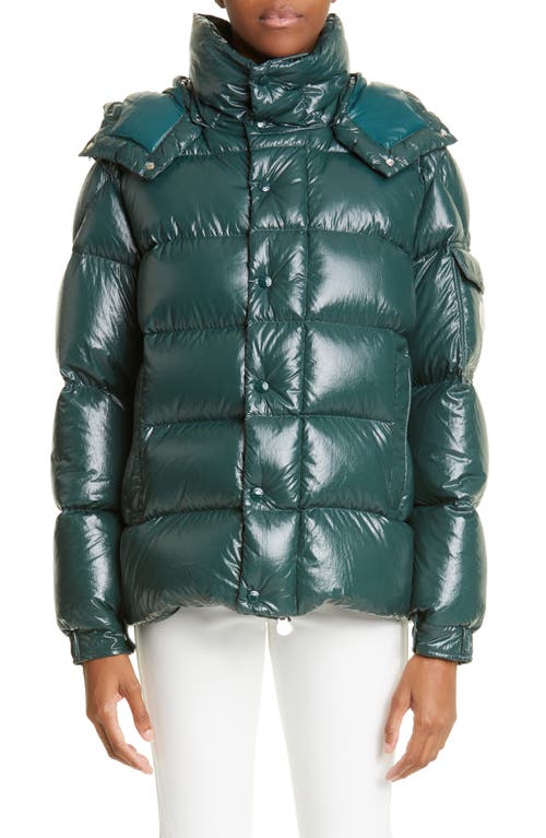 Moncler Maya 70 Jacket in Botanical Green
