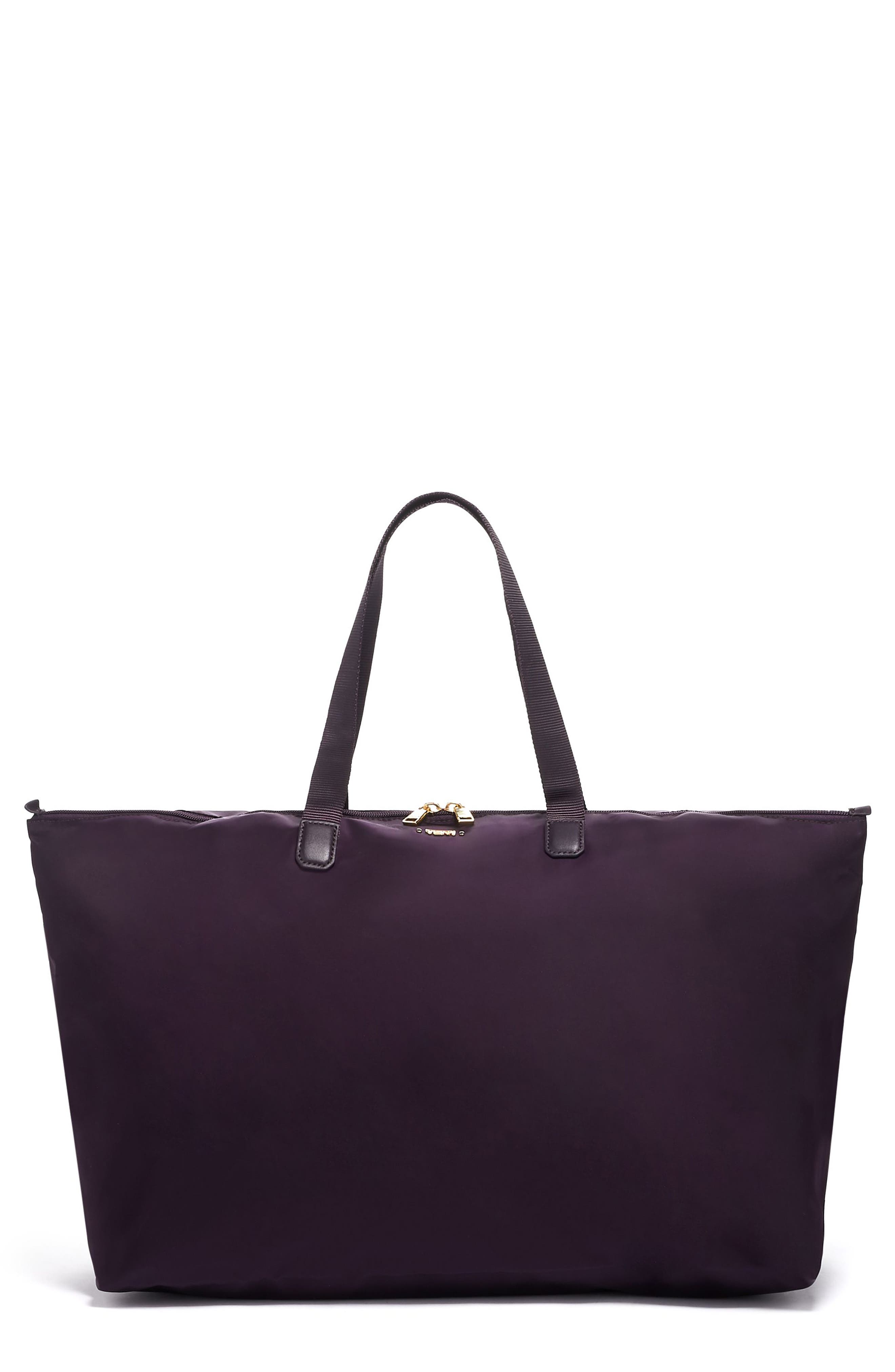 UPC 742315605456 product image for Tumi Voyageur Just In Case Packable Nylon Tote - Purple | upcitemdb.com