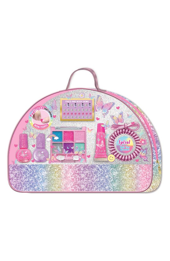 Hot Focus Kids' Simply Trendy Tie Dye Butterfly Set In Multi