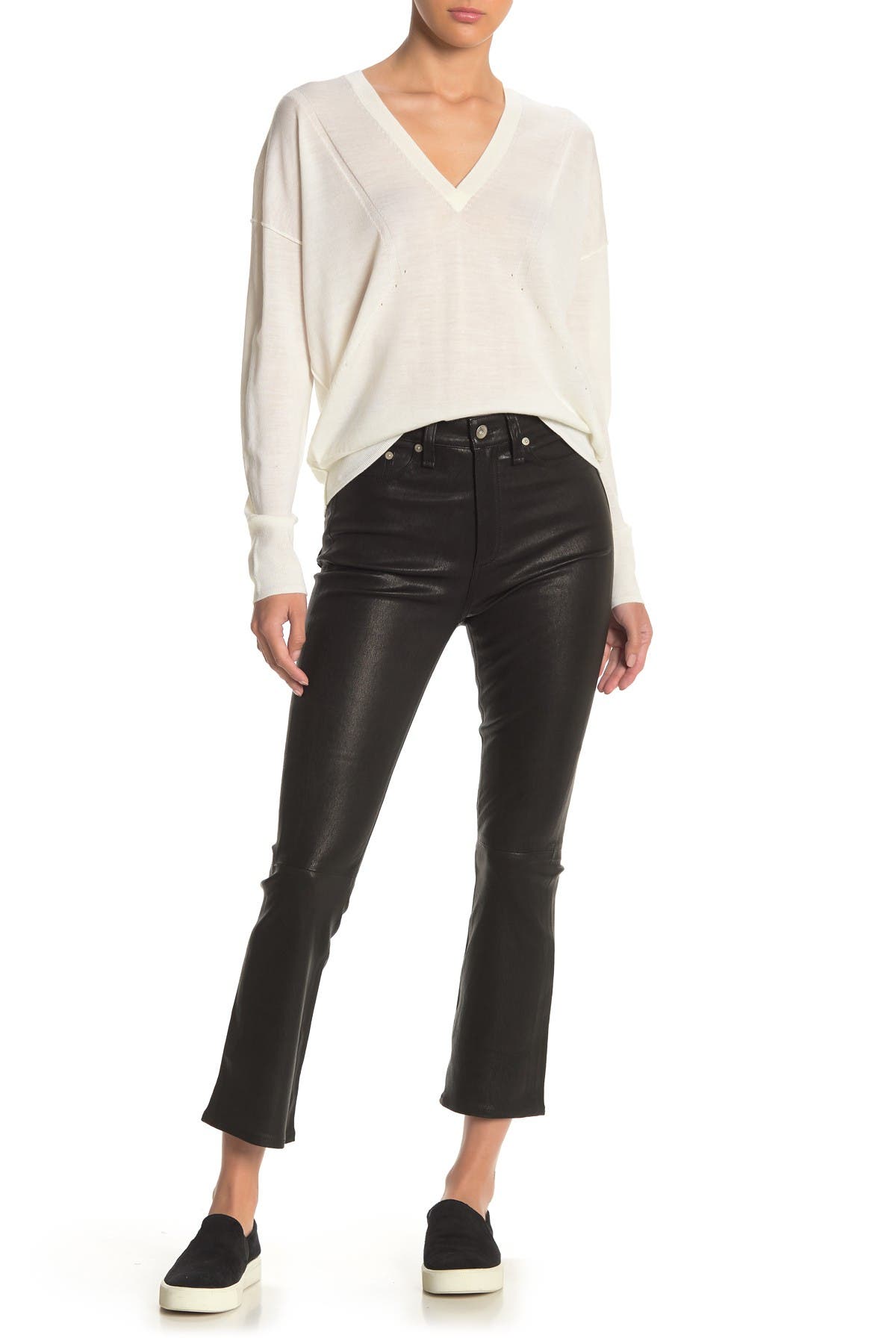 rag and bone hana leather pants