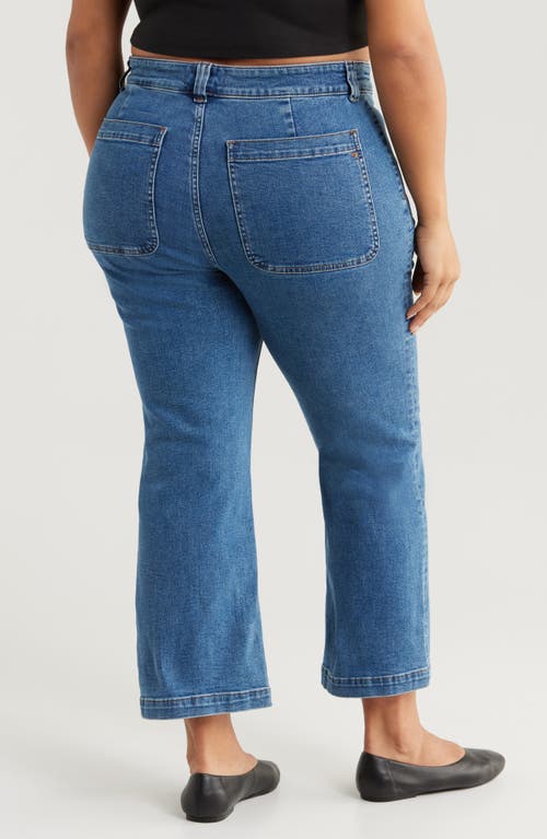 Shop Madewell Kick Out Crop Jeans In Elkton Wash