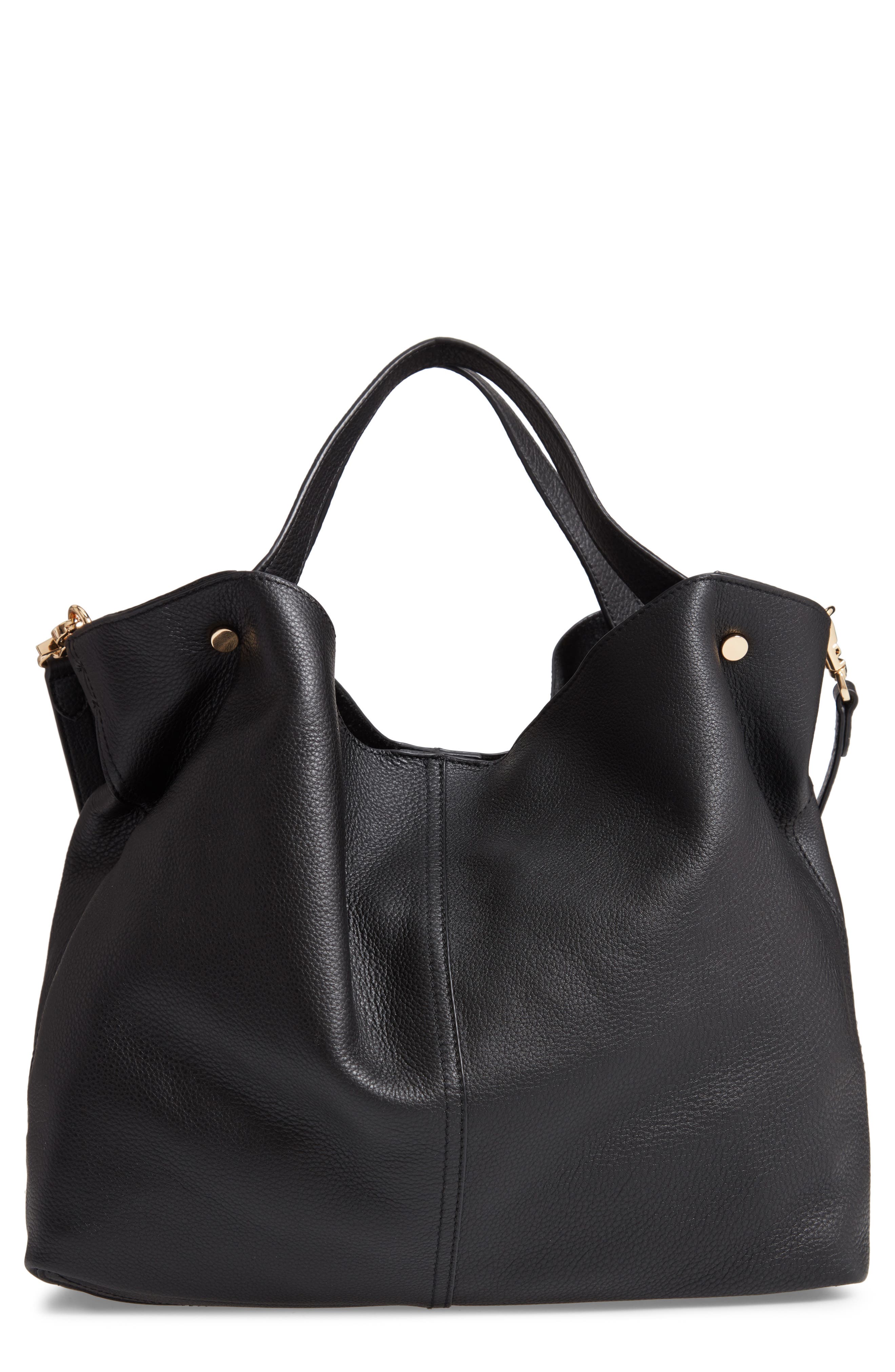 niki leather tote vince camuto
