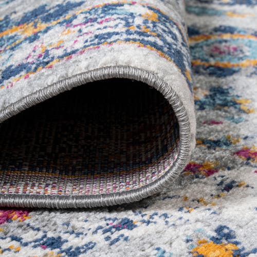 Jonathan Y Izil Modern Persian Area Rug In Light Gray/blue