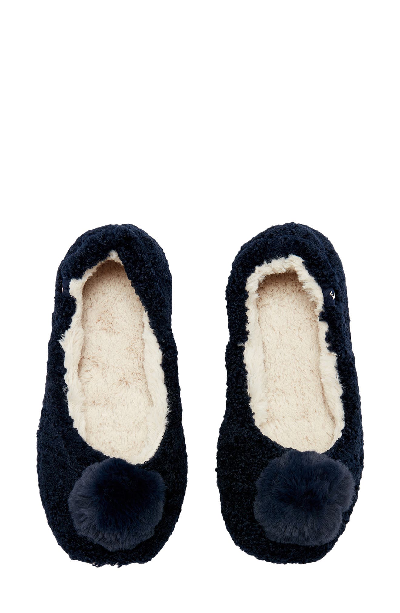 joules fluffy slippers