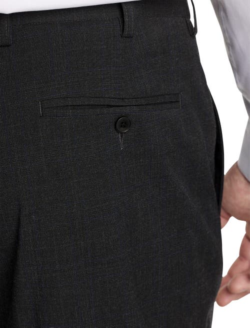 Oak Hill Premium By Dxl Oak Hill Windowpane Suit Pants In Grey