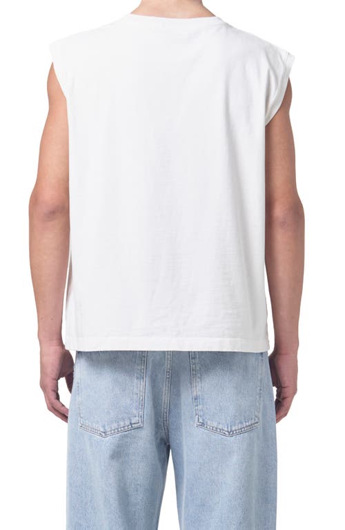 Shop Agolde Seth Muscle T-shirt In Wired