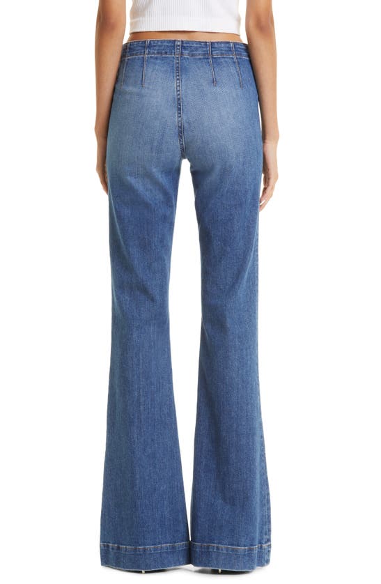 Ramy Brook Cindy High-rise Flare Jean In Medium Wash | ModeSens