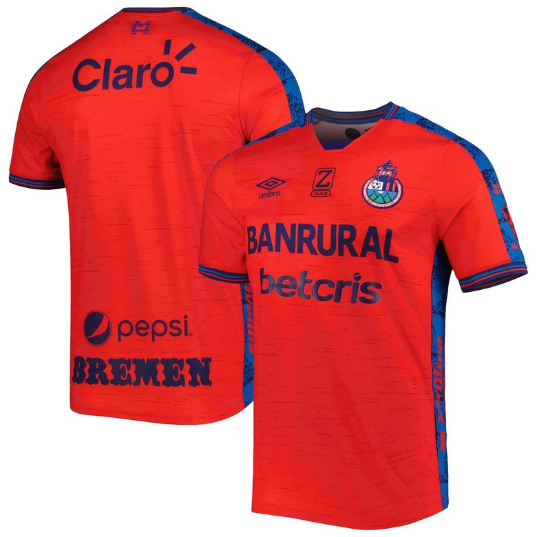 UMBRO UMBRO RED C.S.D. MUNICIPAL 2022/23 HOME REPLICA JERSEY