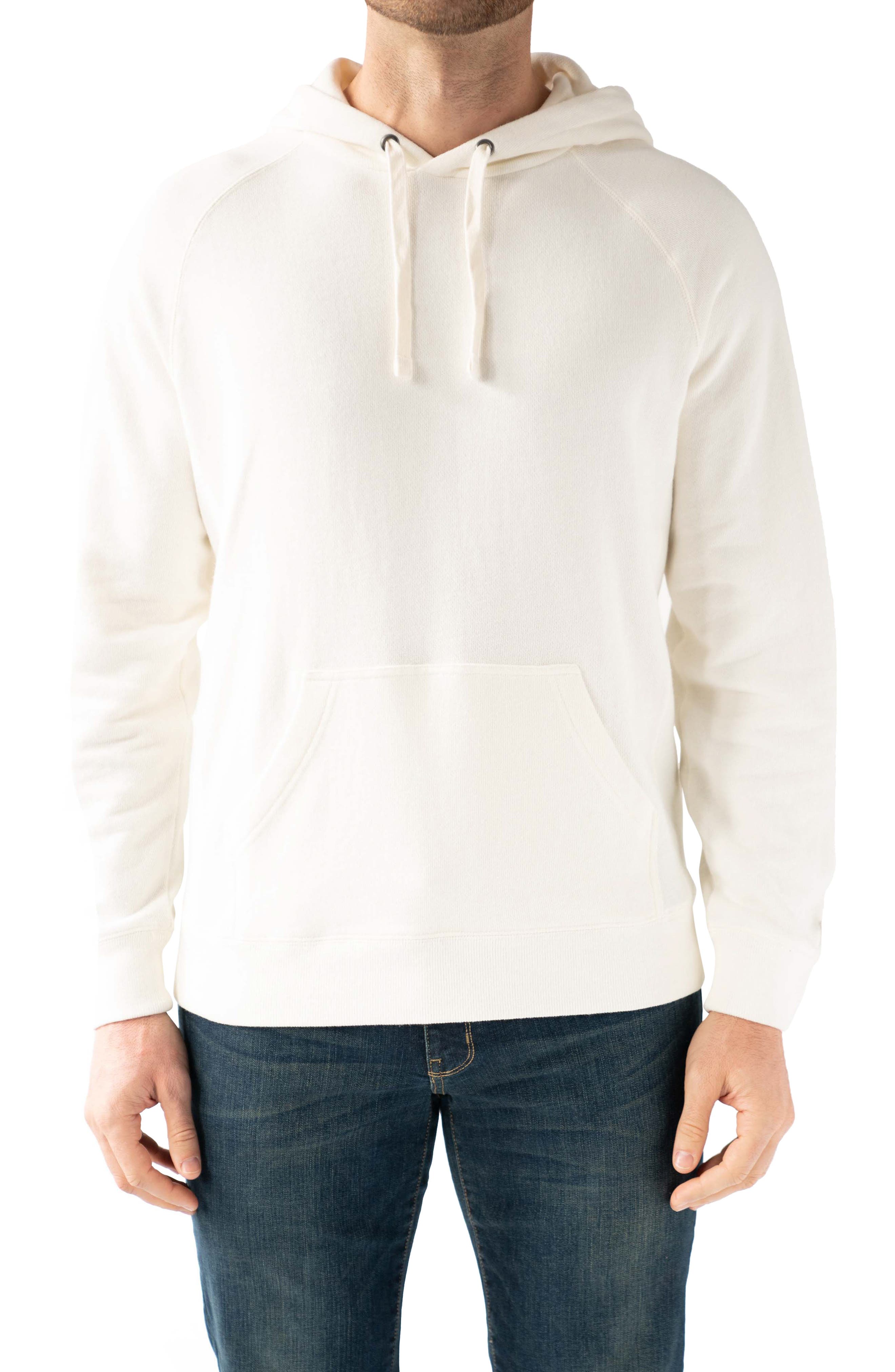 white mens sweatshirt