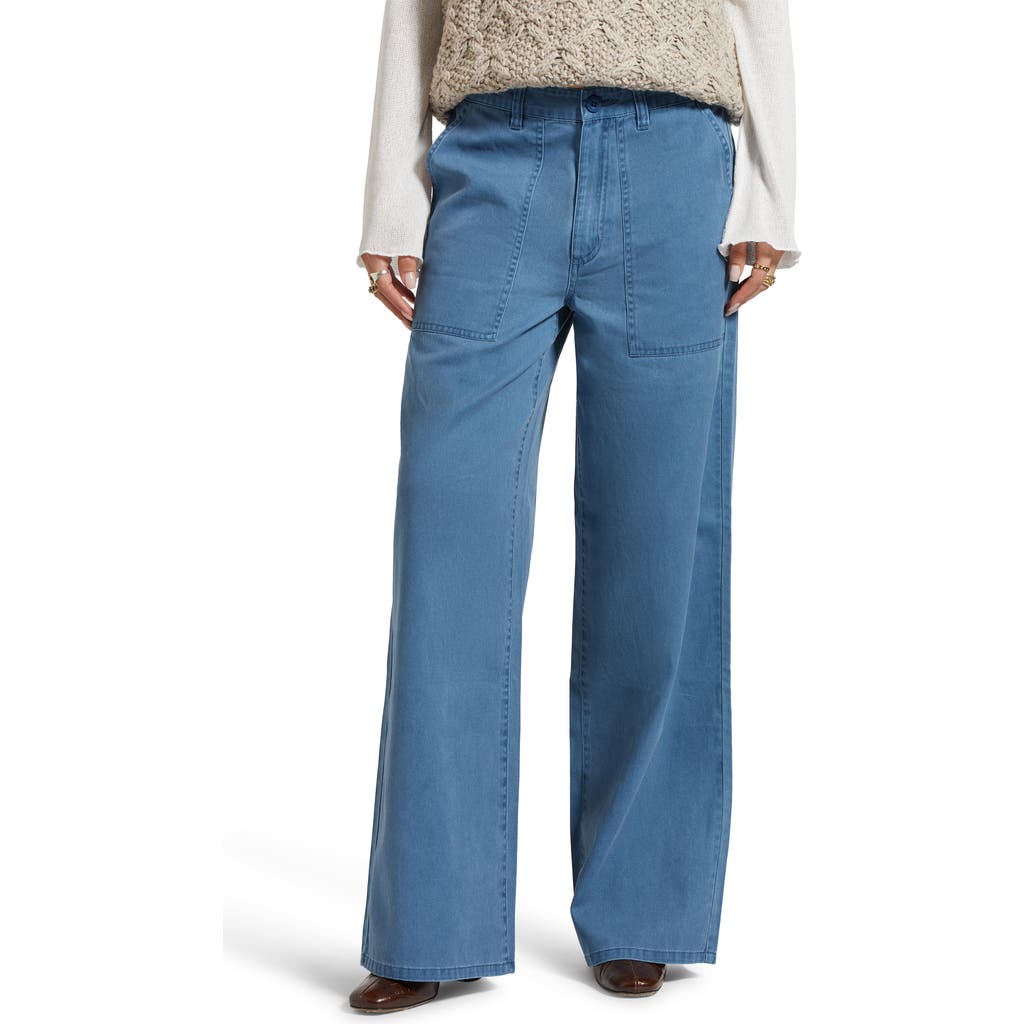 Brixton Vintage Military Light Weight Pant In Deep Sea In Deep Sea