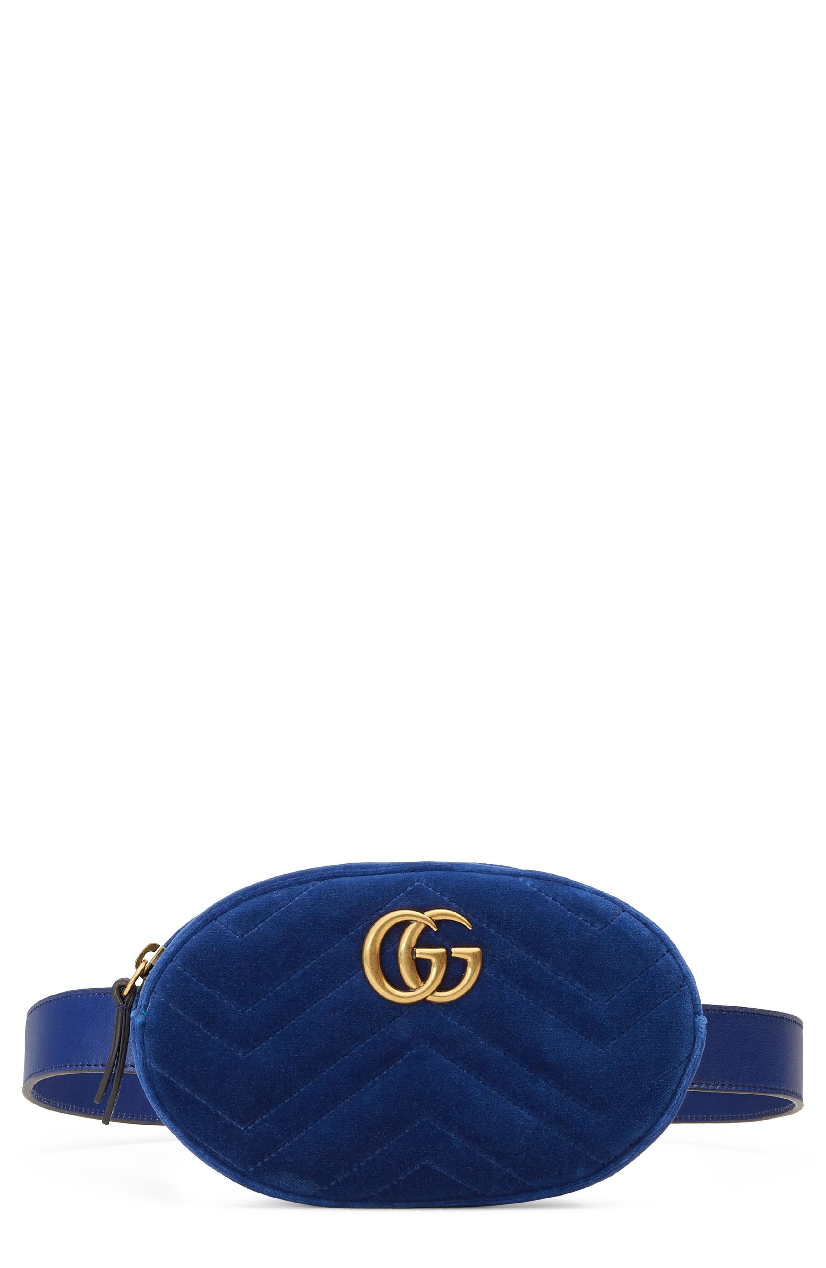 gucci velvet bum bag