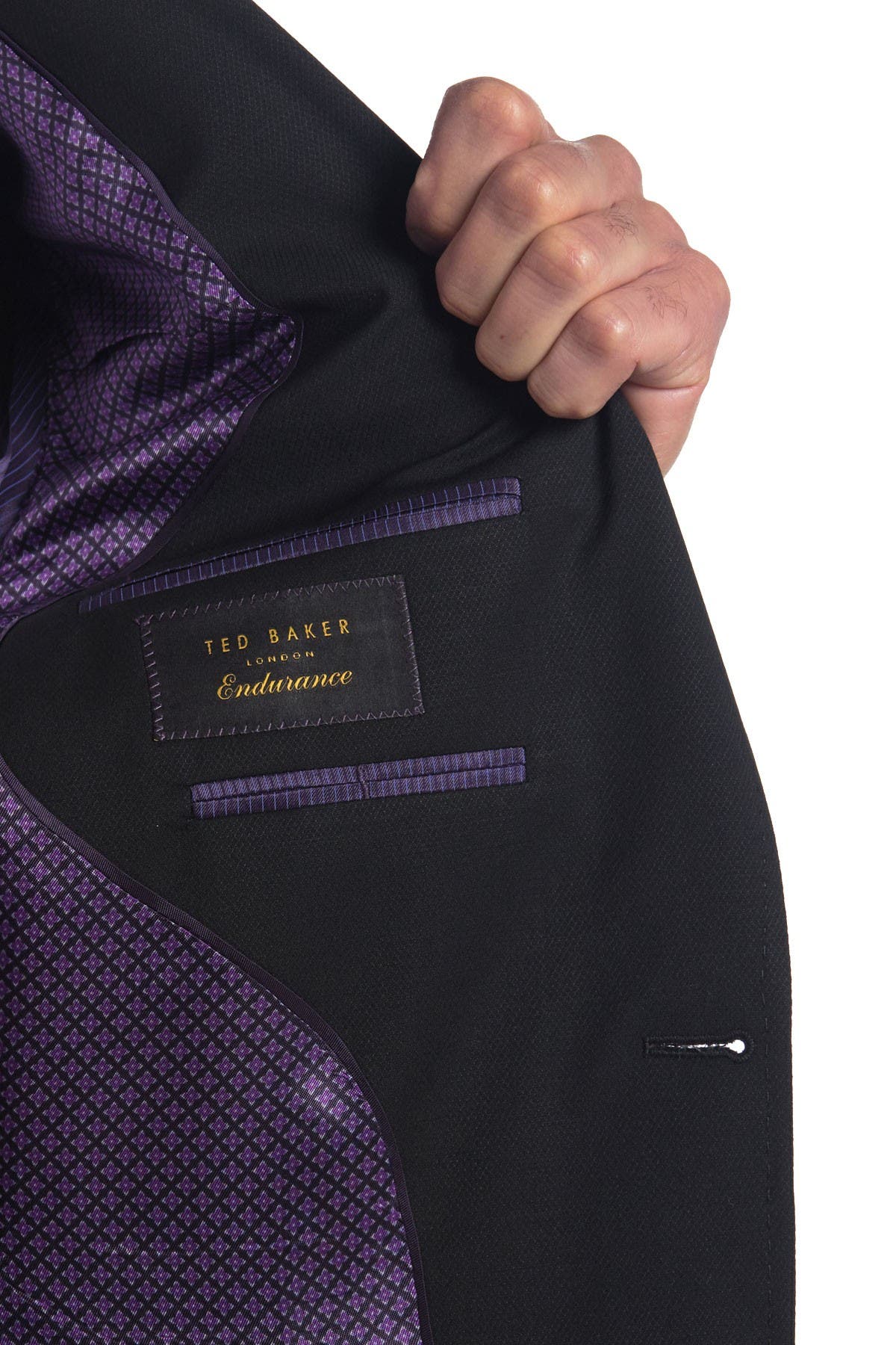 ted baker endurance suit black and purple