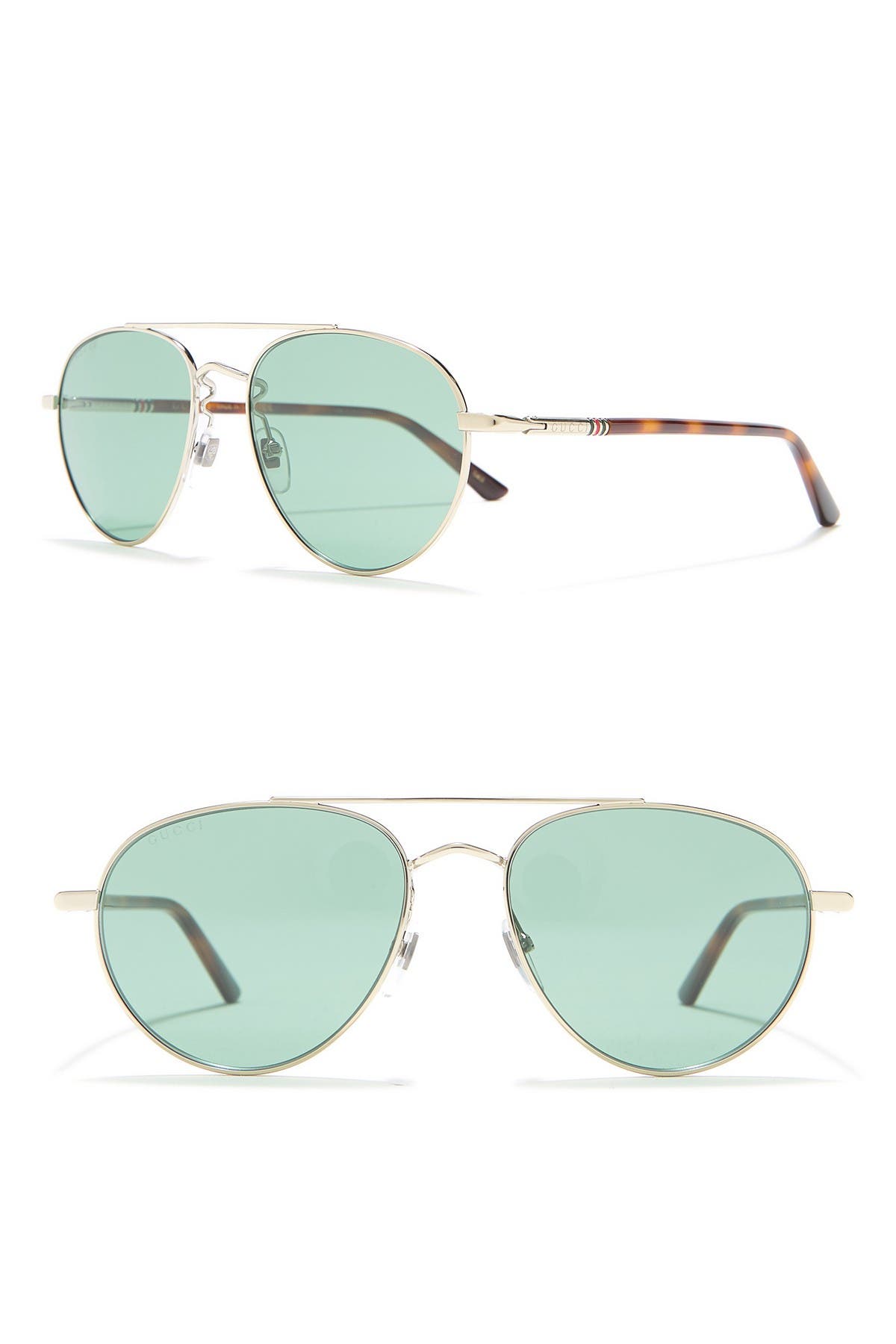 Gucci 56mm Aviator Sunglasses Nordstrom Rack