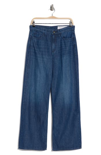 RAG & BONE RAG & BONE LORI MID RISE WIDE LEG PANTS